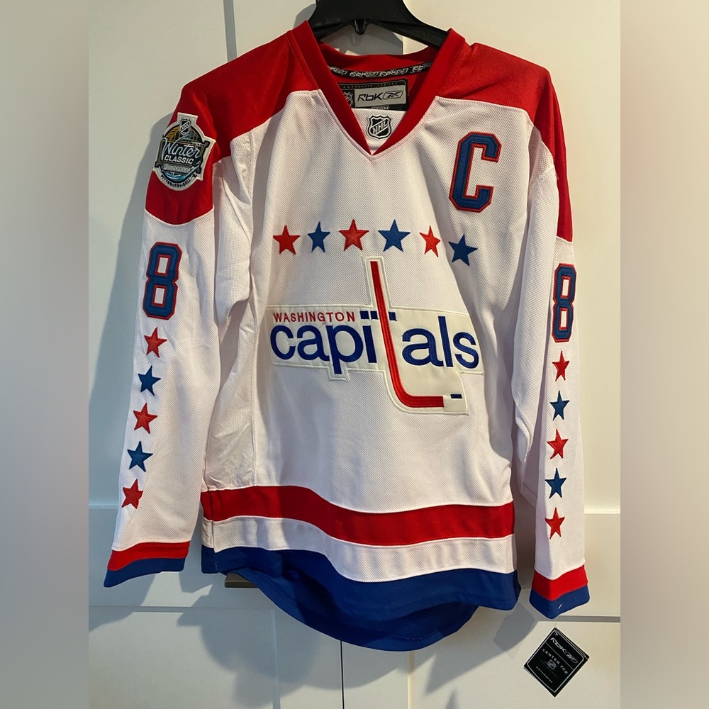 Washington Capitals Ovechkin NHL Winter Classic 2011 Reebok Jersey Men’s XXL NWT